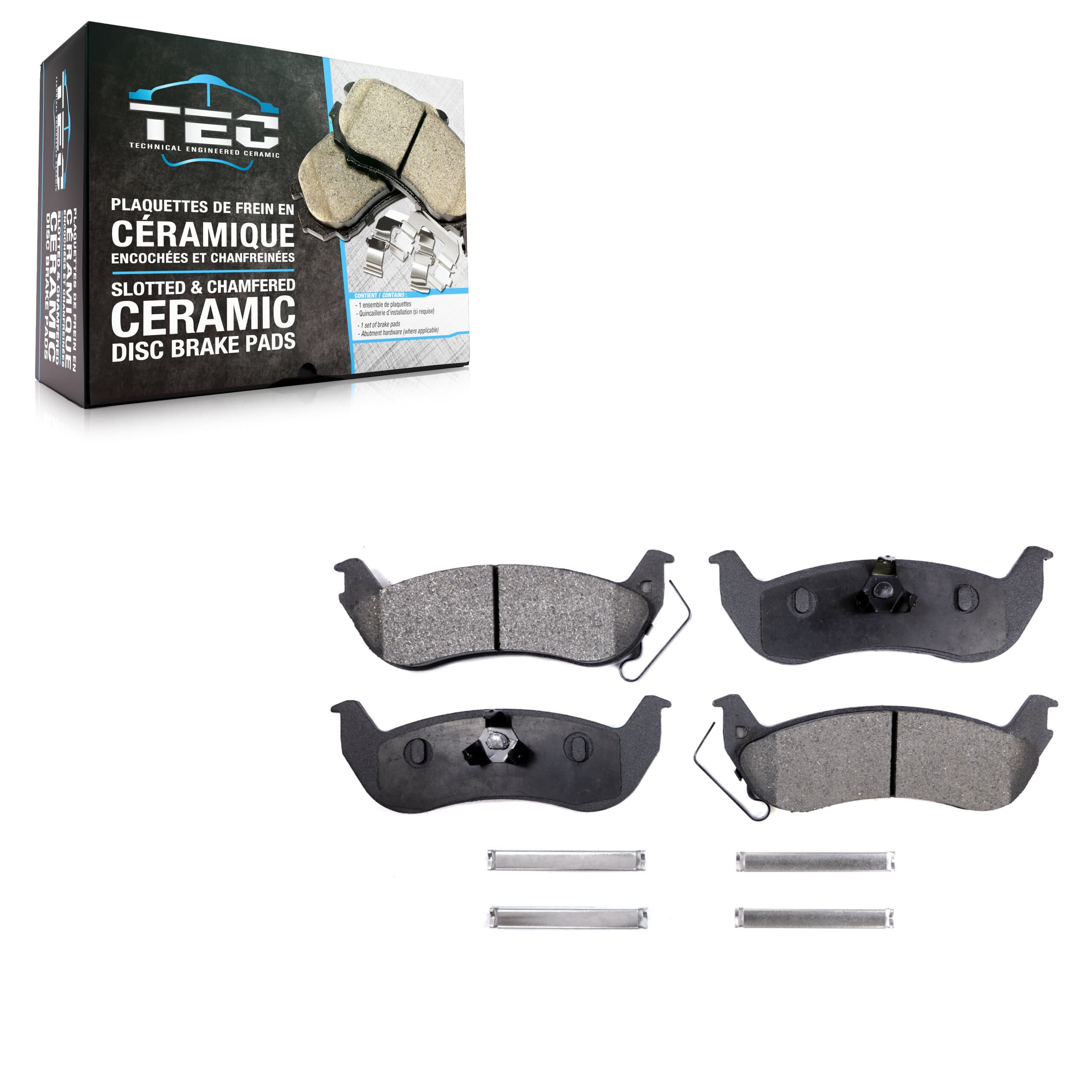 TEC - TEC-932 - Rear Disc Brake Pad image 1