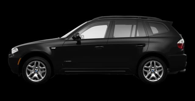 BMW X3 2009 side profile