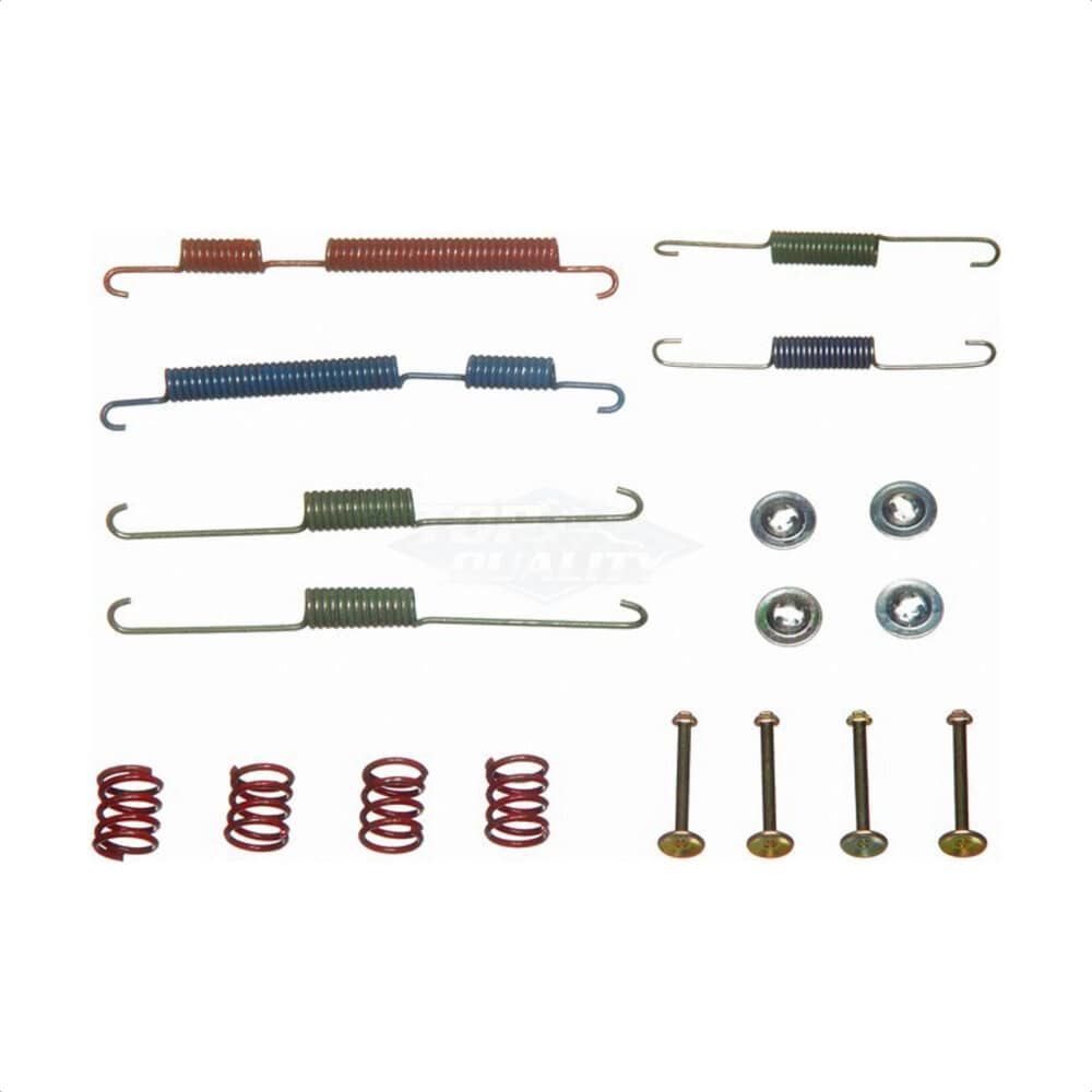 Top Quality - 13-H17358 - Rear Drum Brake Hardware Kit
