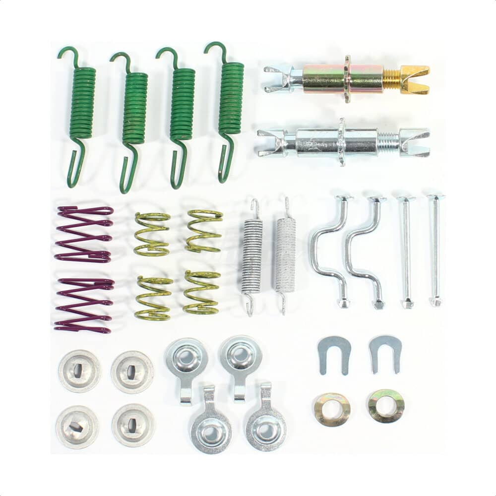Top Quality - 13-H17393 - Rear Parking Brake Hardware Kit