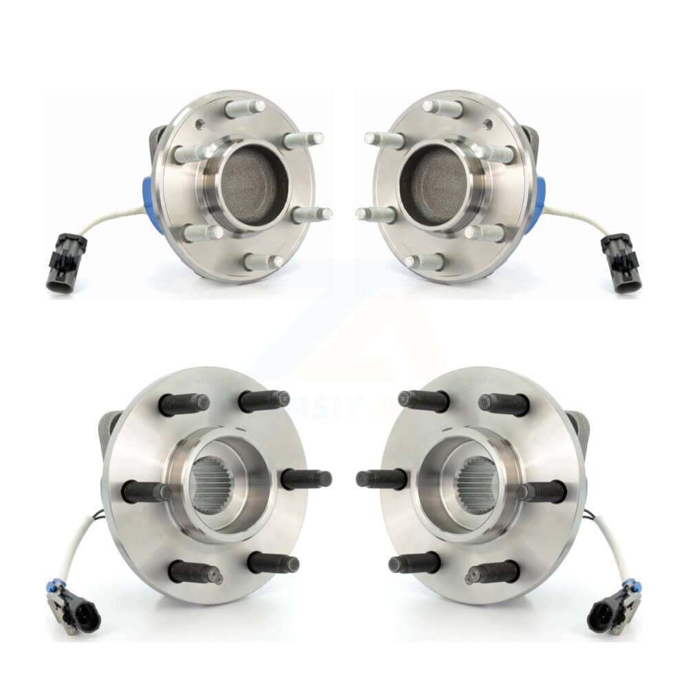 Kugel - K70-101199 - Front and Rear Wheel Bearing and Hub Assembly Kits
