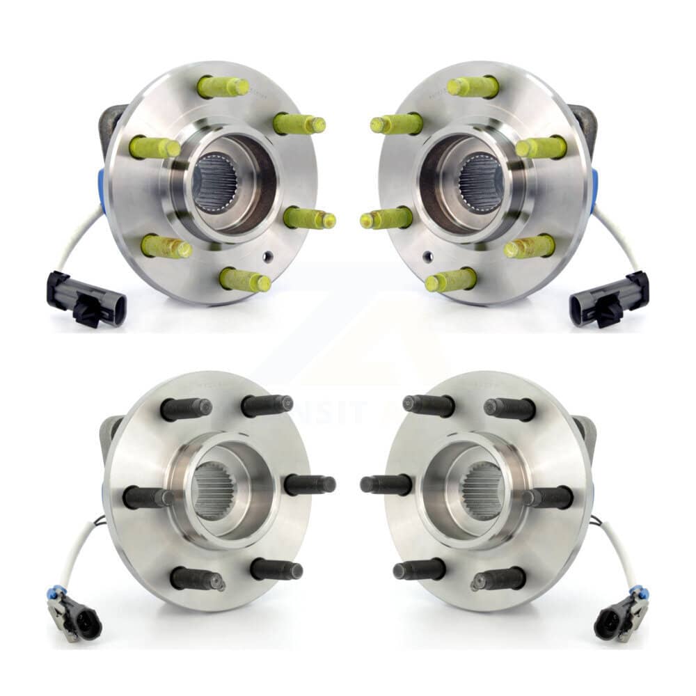 Kugel - K70-101200 - Front and Rear Wheel Bearing and Hub Assembly Kits