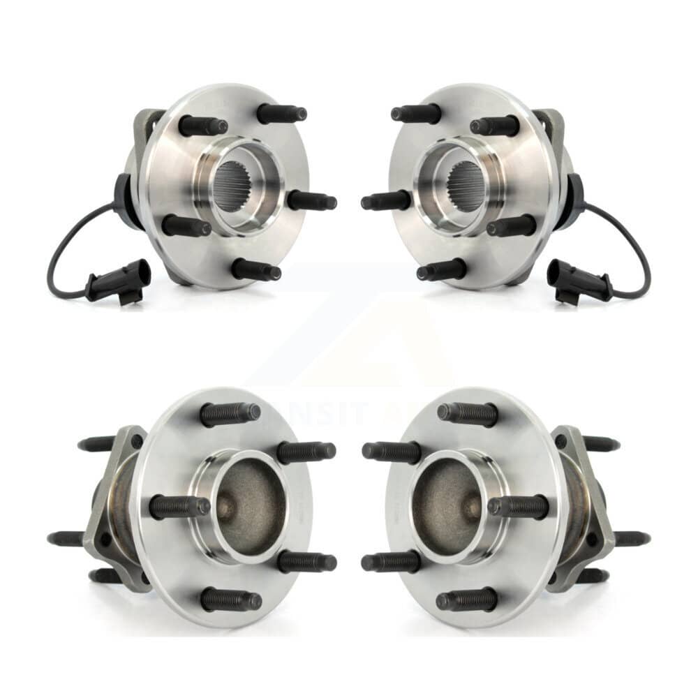 Kugel - K70-101211 - Front and Rear Wheel Bearing and Hub Assembly Kits