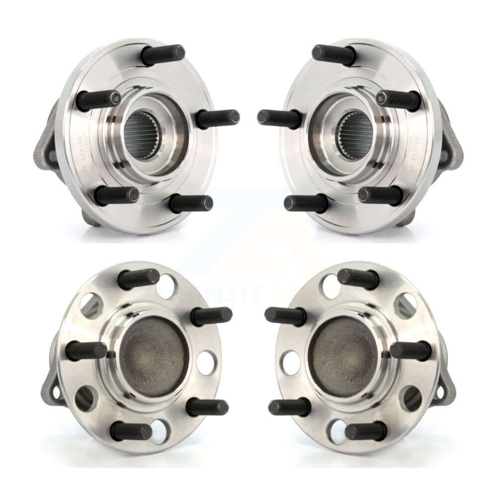 Kugel - K70-101252 - Front and Rear Wheel Bearing and Hub Assembly Kits