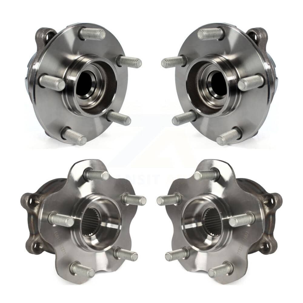 Kugel - K70-101282 - Front and Rear Wheel Bearing and Hub Assembly Kits