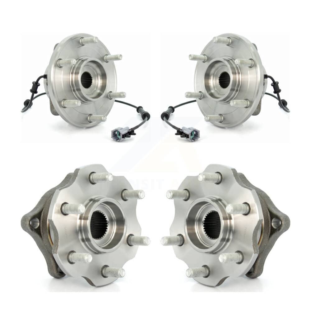 Kugel - K70-101295 - Front and Rear Wheel Bearing and Hub Assembly Kits