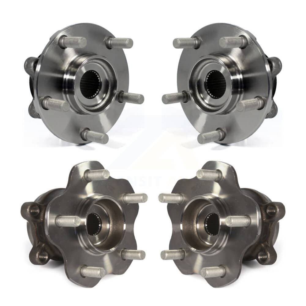 Kugel - K70-101359 - Front and Rear Wheel Bearing and Hub Assembly Kits