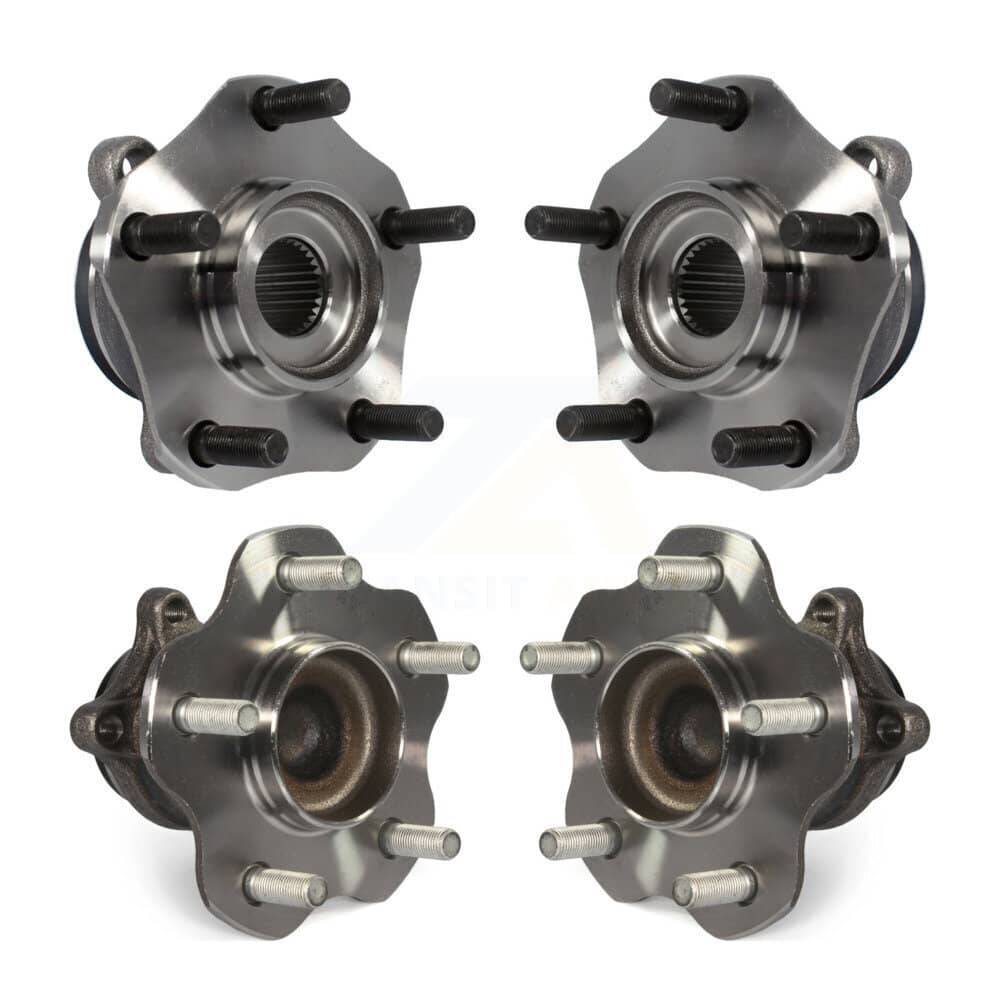 Kugel - K70-101438 - Front and Rear Wheel Bearing and Hub Assembly Kits