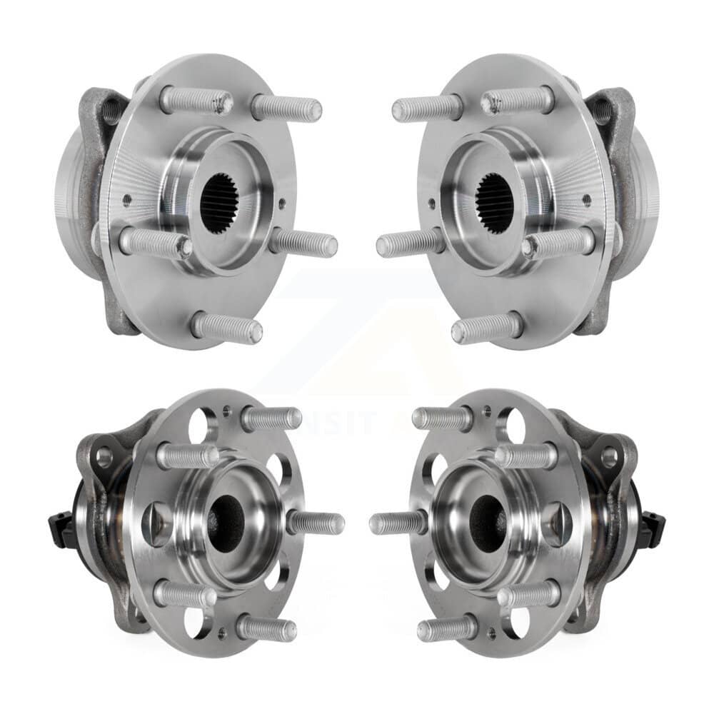 Kugel - K70-102020 - Front and Rear Wheel Bearing and Hub Assembly Kits