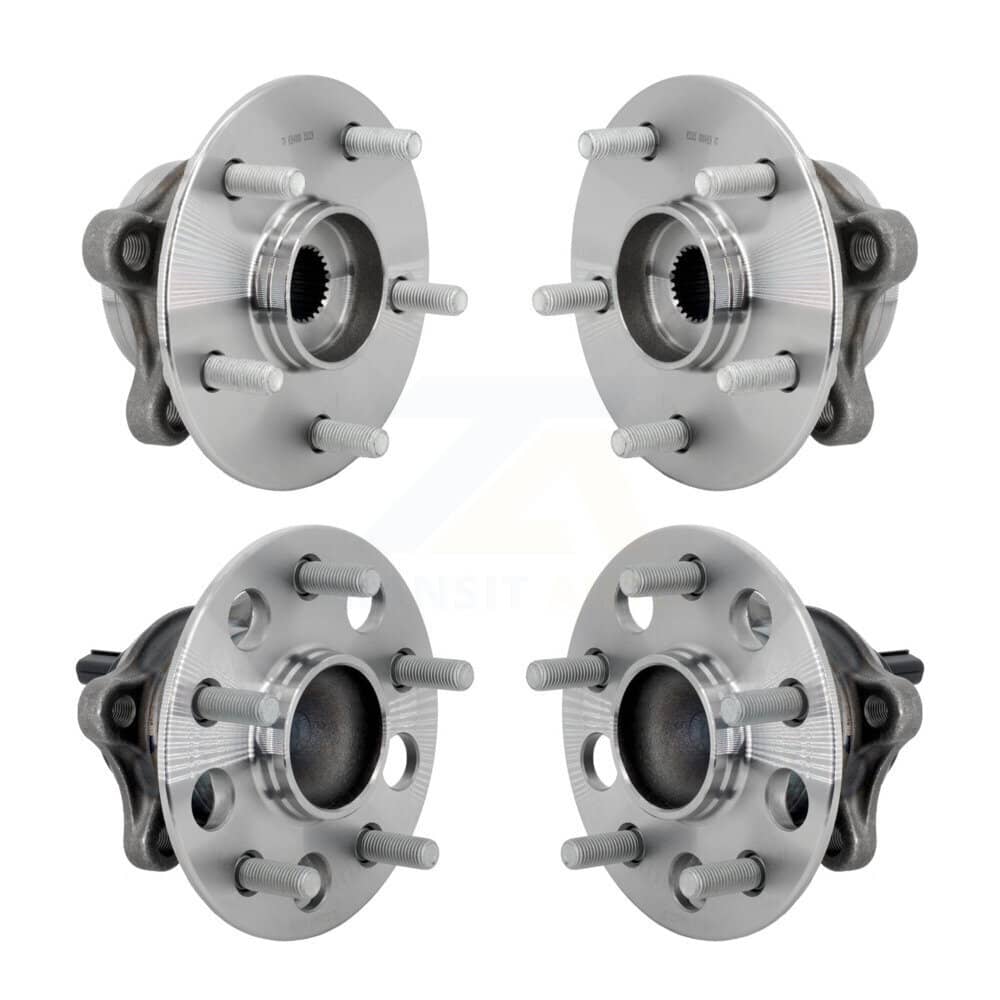 Kugel - K70-102028 - Front and Rear Wheel Bearing and Hub Assembly Kits