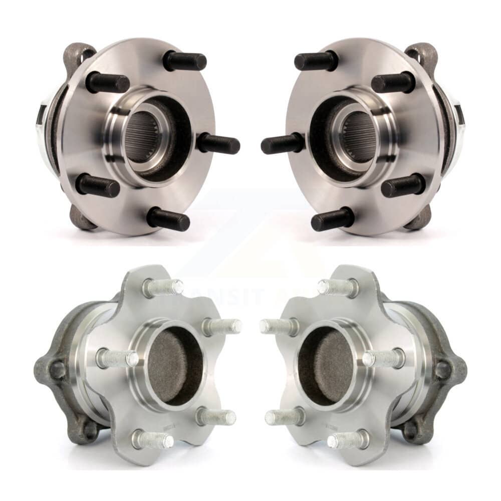 Kugel - K70-102245 - Front and Rear Wheel Bearing and Hub Assembly Kits