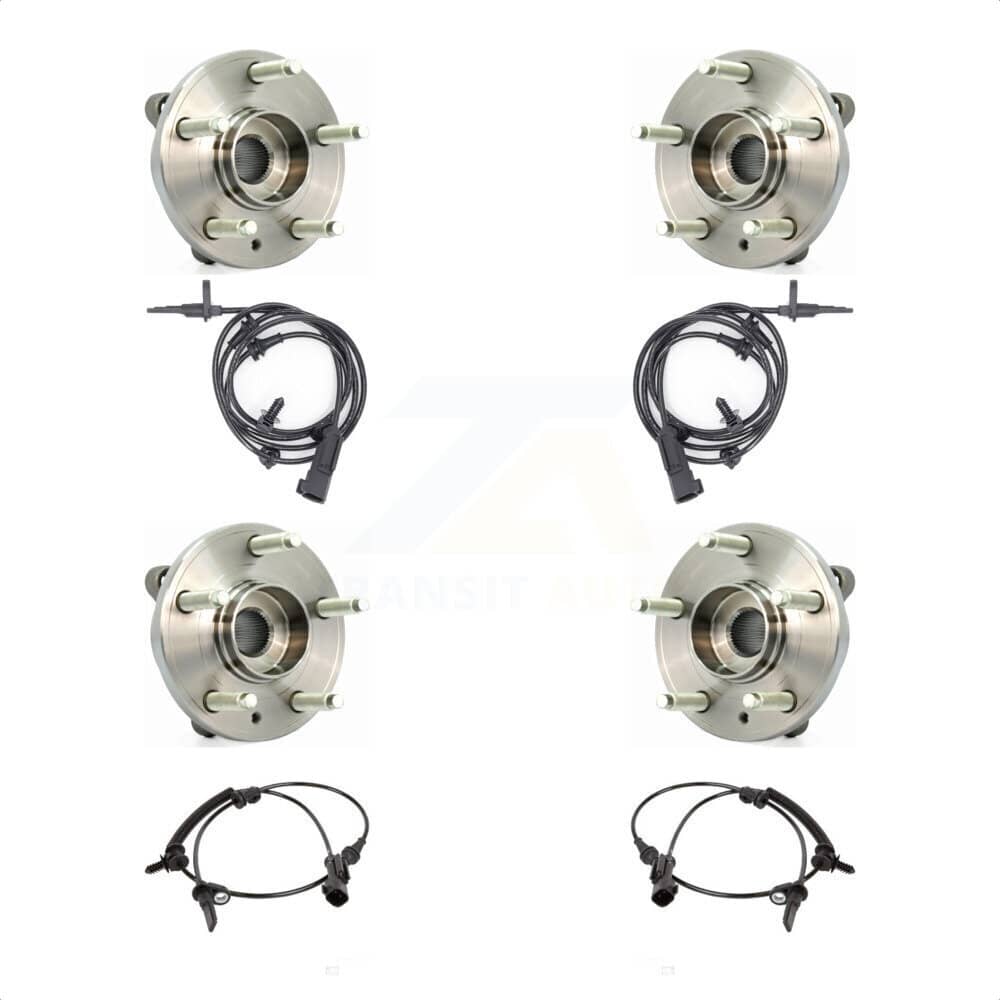 Kugel - K7S-103264 - Front and Rear Wheel Bearing and Hub Assembly Kits