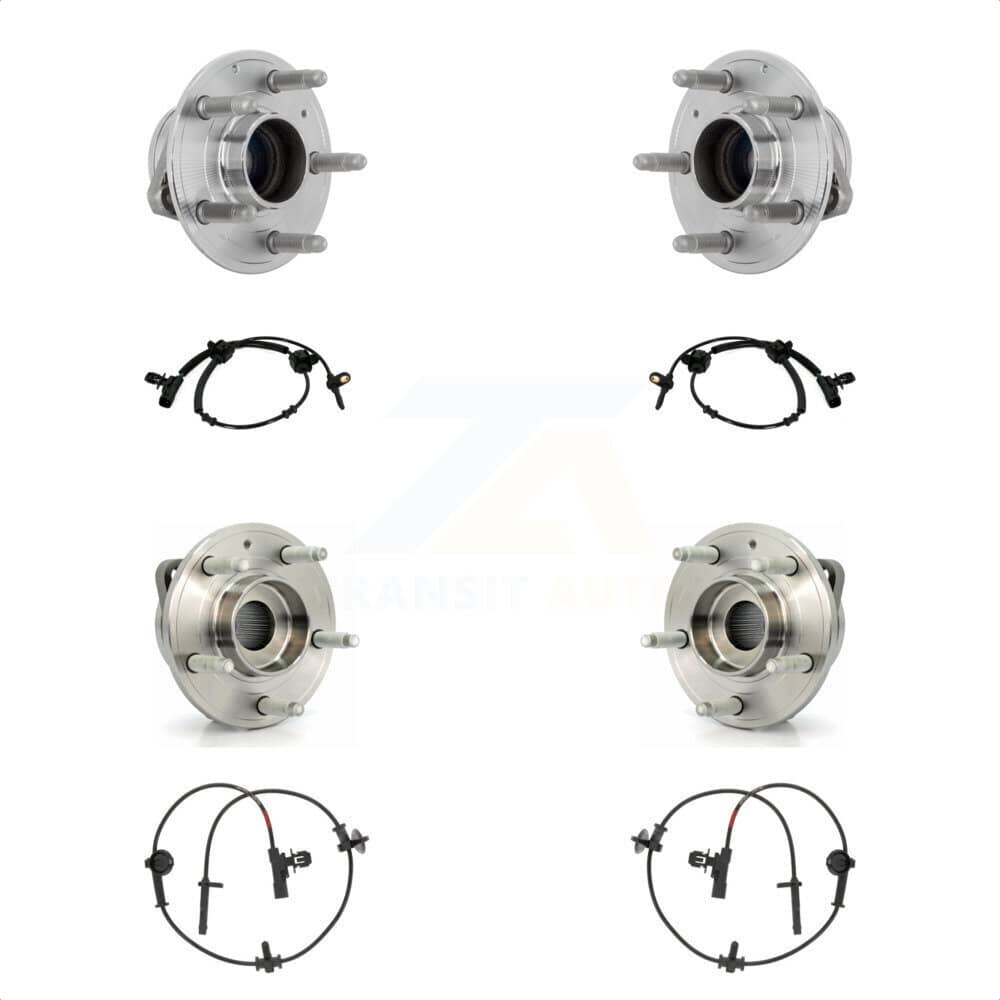 Kugel - K7S-103267 - Front and Rear Wheel Bearing and Hub Assembly Kits