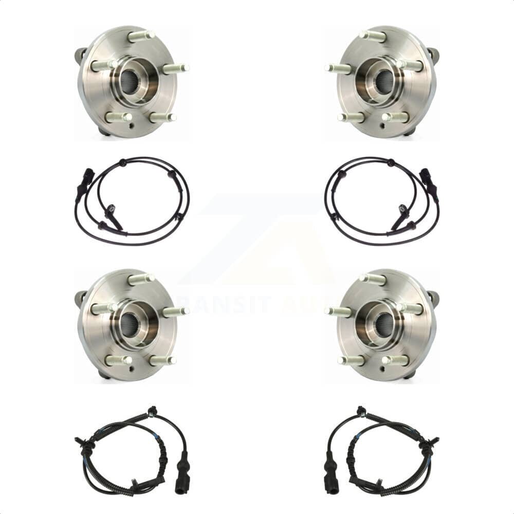 Kugel - K7S-103273 - Front and Rear Wheel Bearing and Hub Assembly Kits