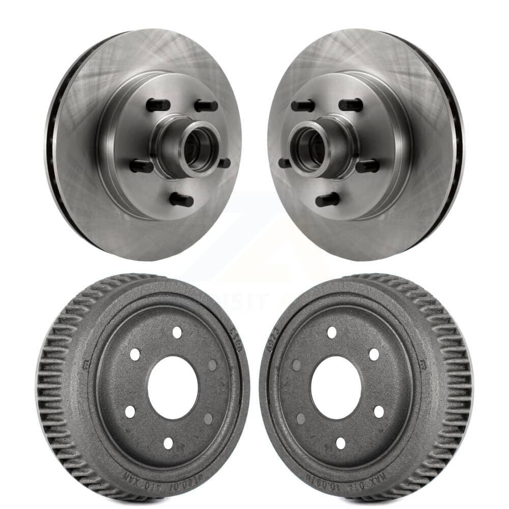 CMX - K8-102186 - Front and Rear Disc Brake Rotor and Hub Assembly Kits