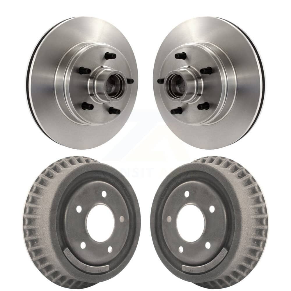 CMX - K8-102199 - Front and Rear Disc Brake Rotor and Hub Assembly Kits