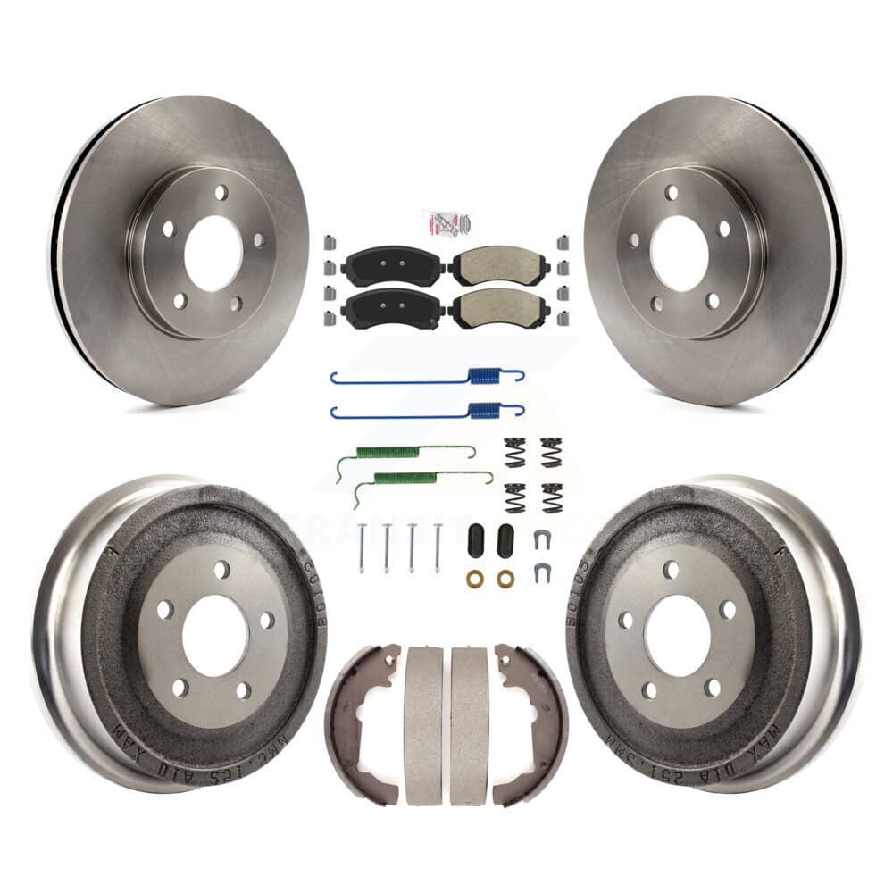 Transit Auto - K8A-100120 - Front and Rear Disc Brake Kits