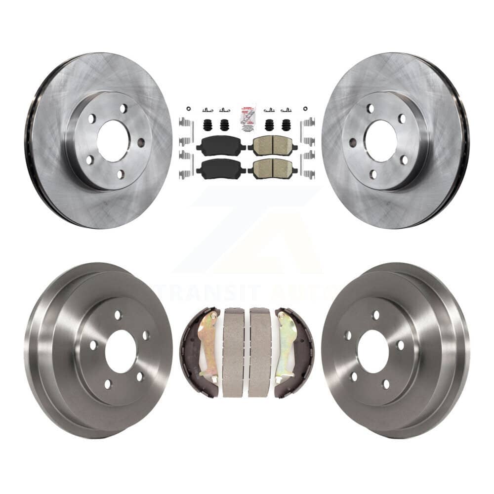 Transit Auto - K8A-104917 - Front and Rear Disc Brake Kits
