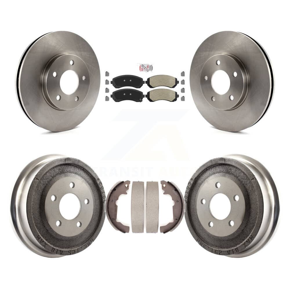 Transit Auto - K8A-105020 - Front and Rear Disc Brake Kits