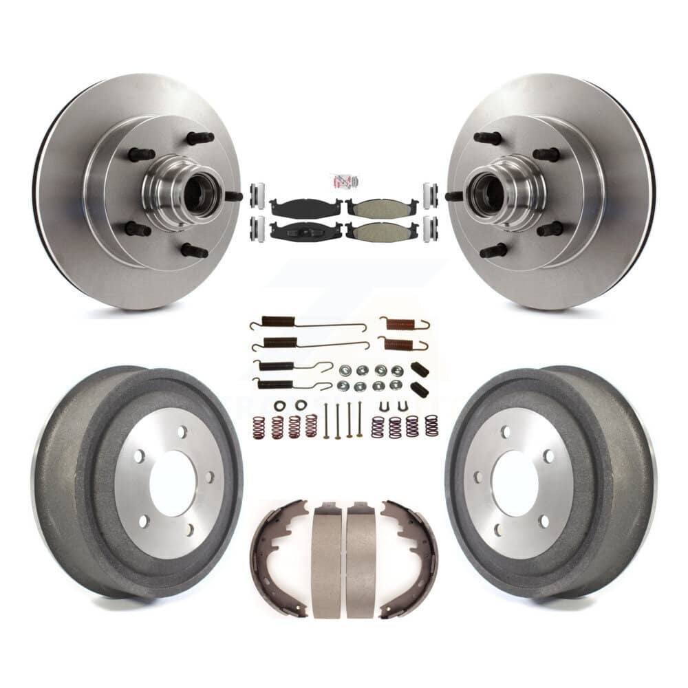 Transit Auto - K8A-105368 - Front and Rear Disc Brake Kits