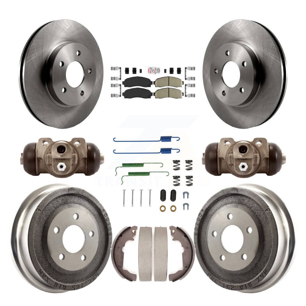Transit Auto - K8A-105526 - Front and Rear Disc Brake Kits