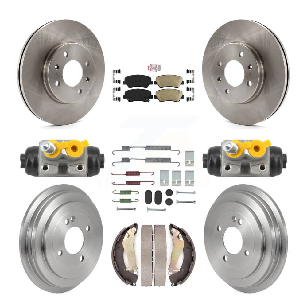 Transit Auto - K8A-107972 - Front and Rear Disc Brake Kits