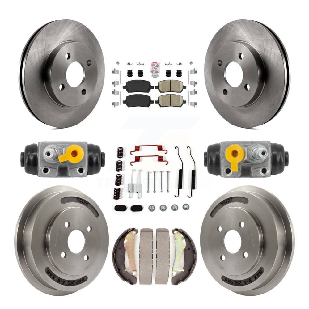Transit Auto - K8A-107995 - Front and Rear Disc Brake Kits