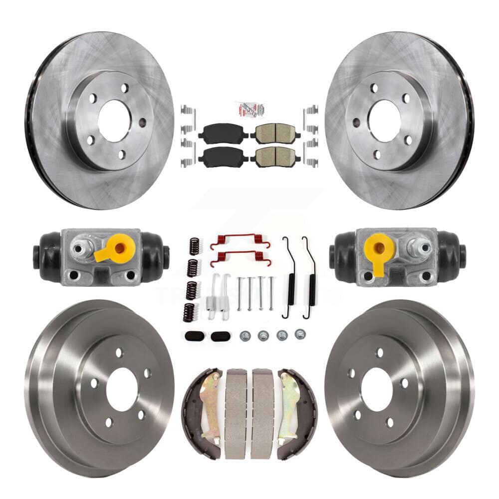 Transit Auto - K8A-107996 - Front and Rear Disc Brake Kits