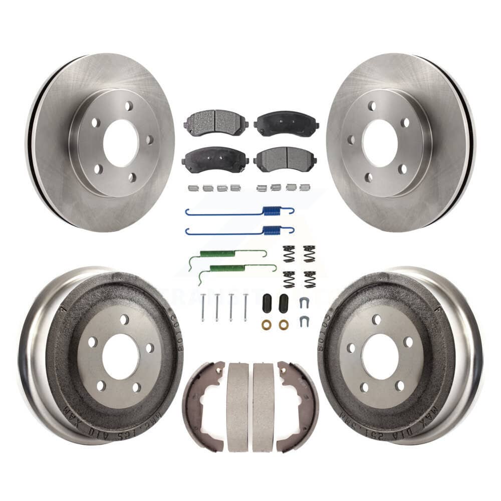 Transit Auto - K8F-102002 - Front and Rear Disc Brake Kits