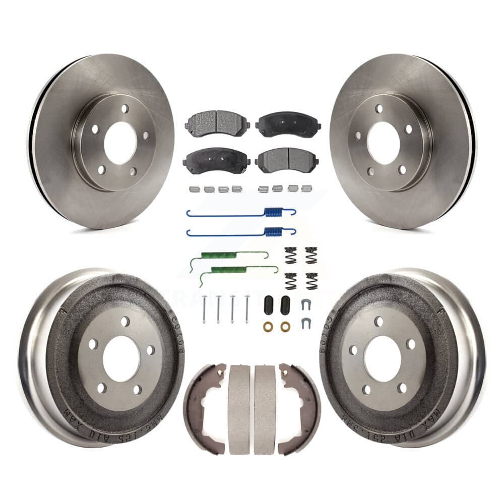Transit Auto - K8F-102004 - Front and Rear Disc Brake Kits