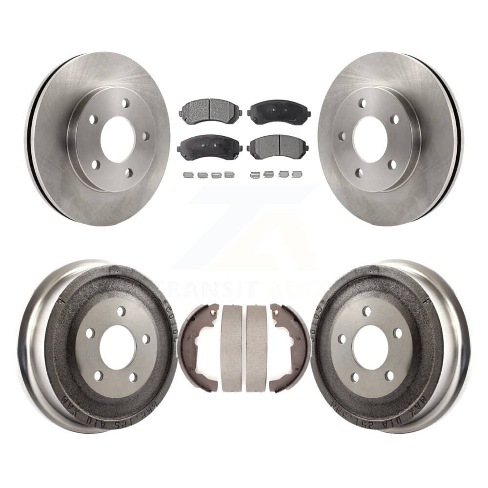 Transit Auto - K8F-103272 - Front and Rear Disc Brake Kits