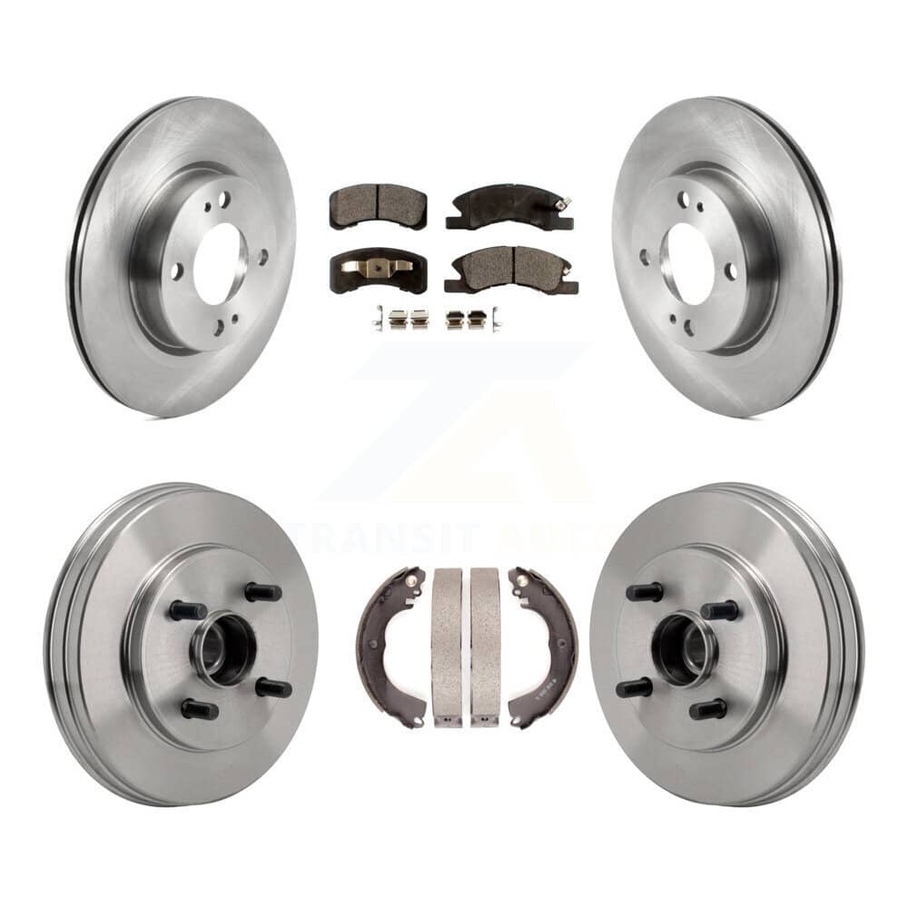 Transit Auto - K8F-105287 - Front and Rear Disc Brake Kits