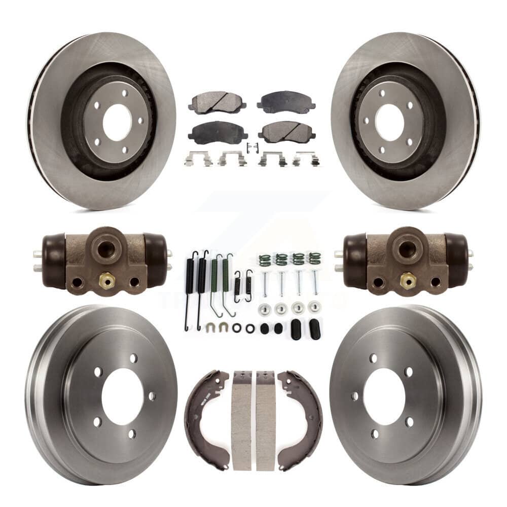 Transit Auto - K8F-105340 - Front and Rear Disc Brake Kits