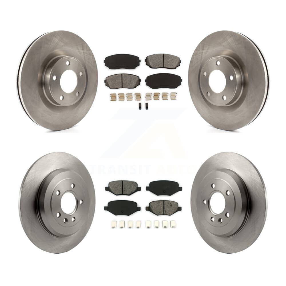 Transit Auto - K8S-100921 - Front and Rear Disc Brake Kits
