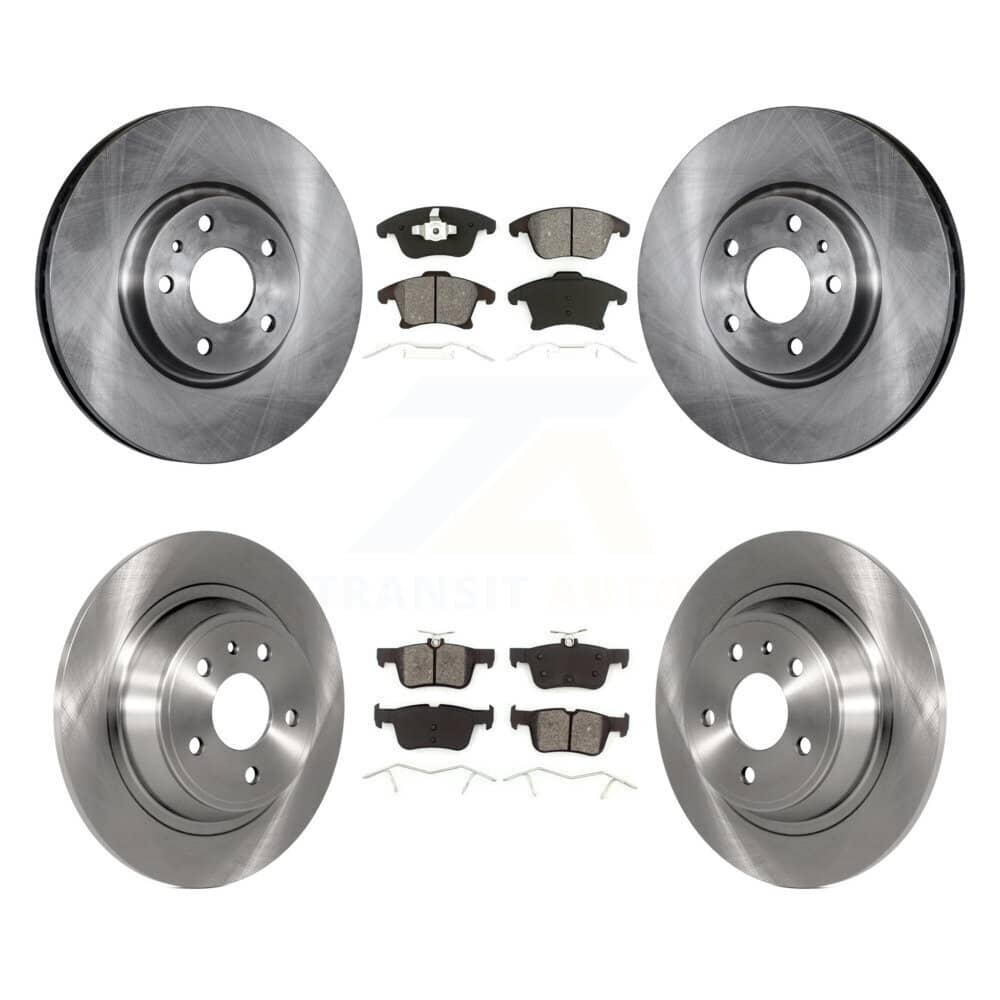 Transit Auto - K8S-100940 - Front and Rear Disc Brake Kits