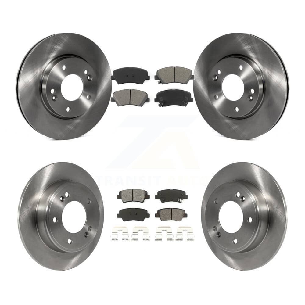 Transit Auto - K8S-101455 - Front and Rear Disc Brake Kits