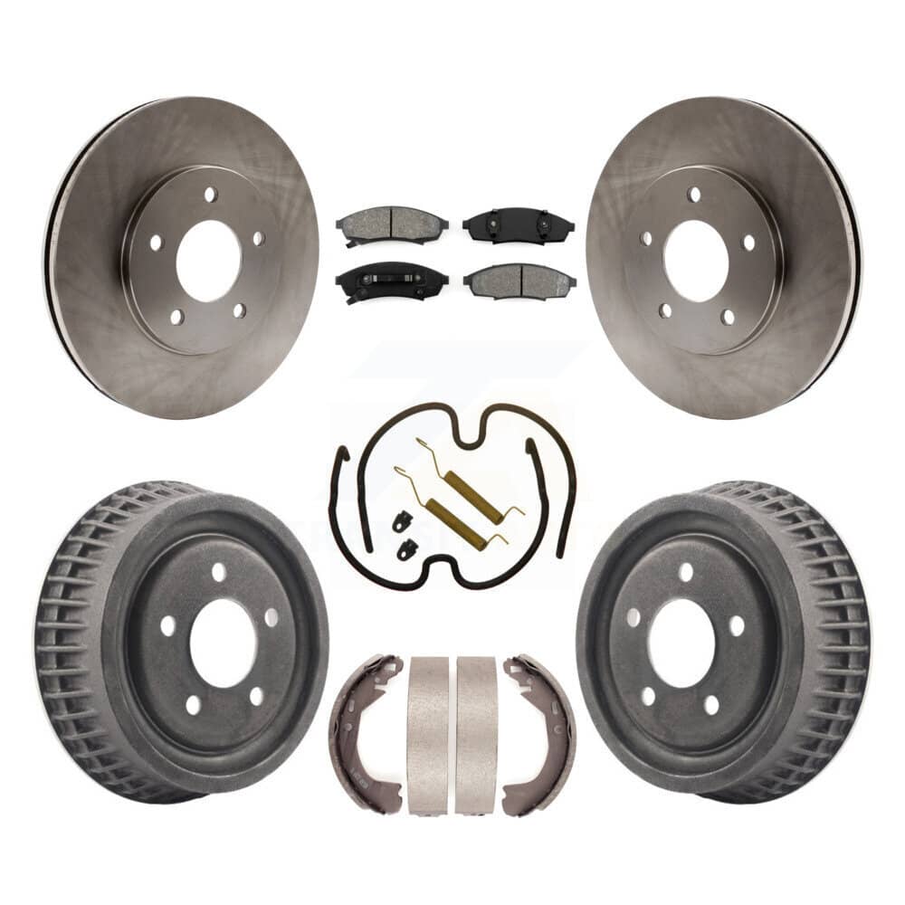 Transit Auto - K8S-101996 - Front and Rear Disc Brake Kits