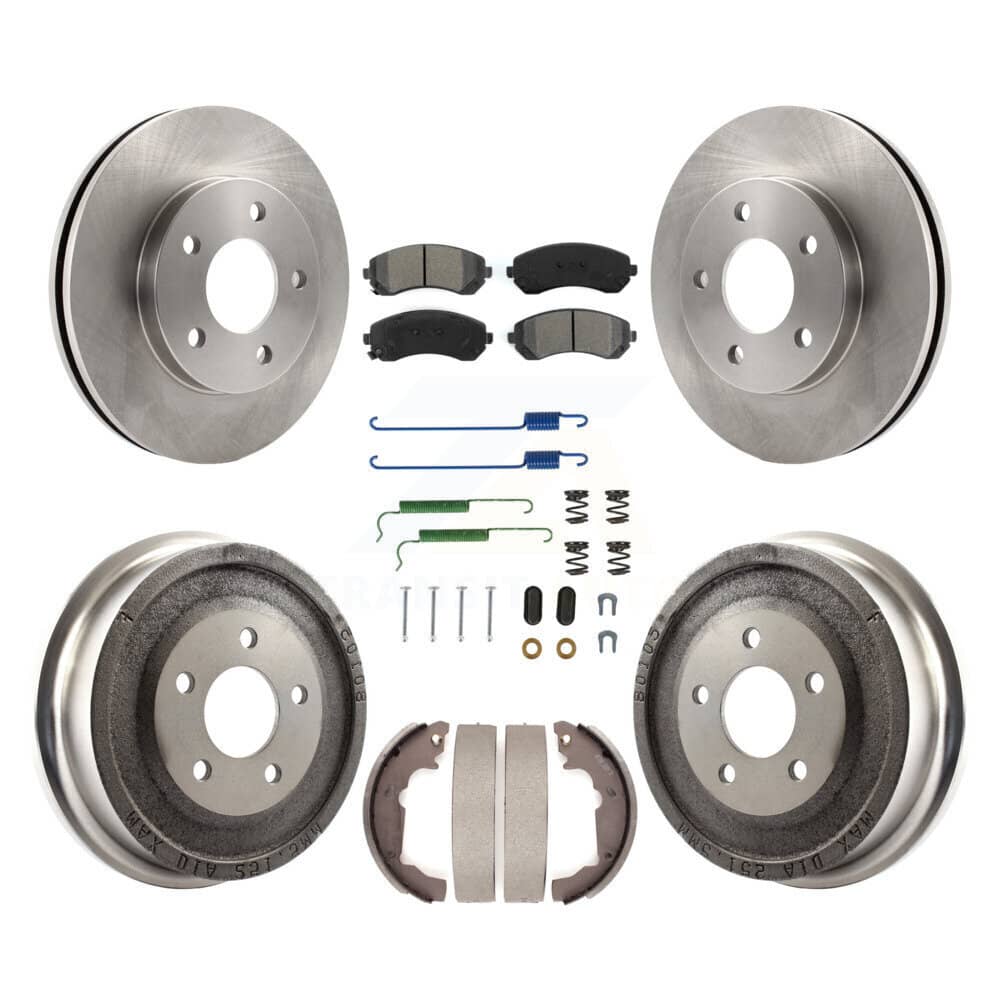 Transit Auto - K8S-102006 - Front and Rear Disc Brake Kits
