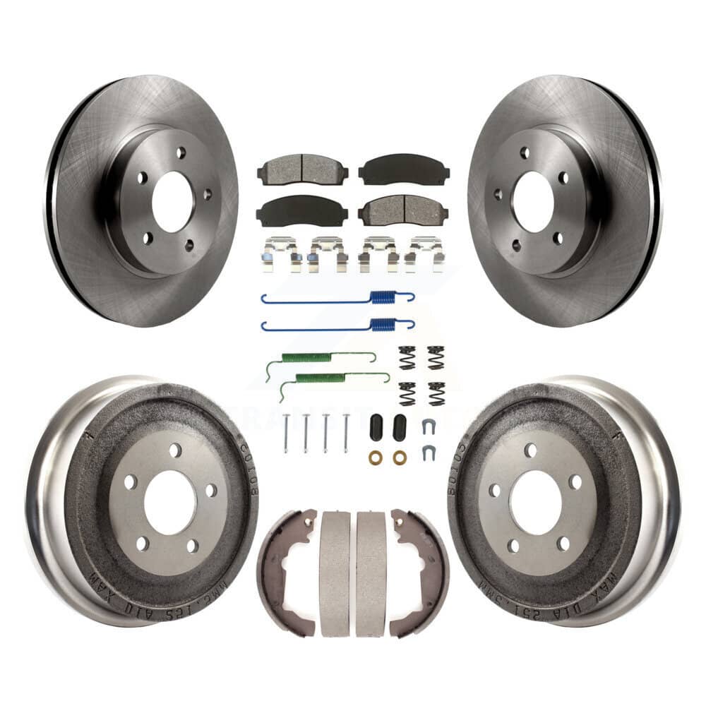 Transit Auto - K8S-102009 - Front and Rear Disc Brake Kits