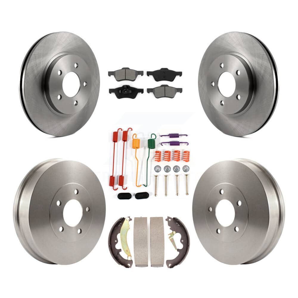 Transit Auto - K8S-102042 - Front and Rear Disc Brake Kits