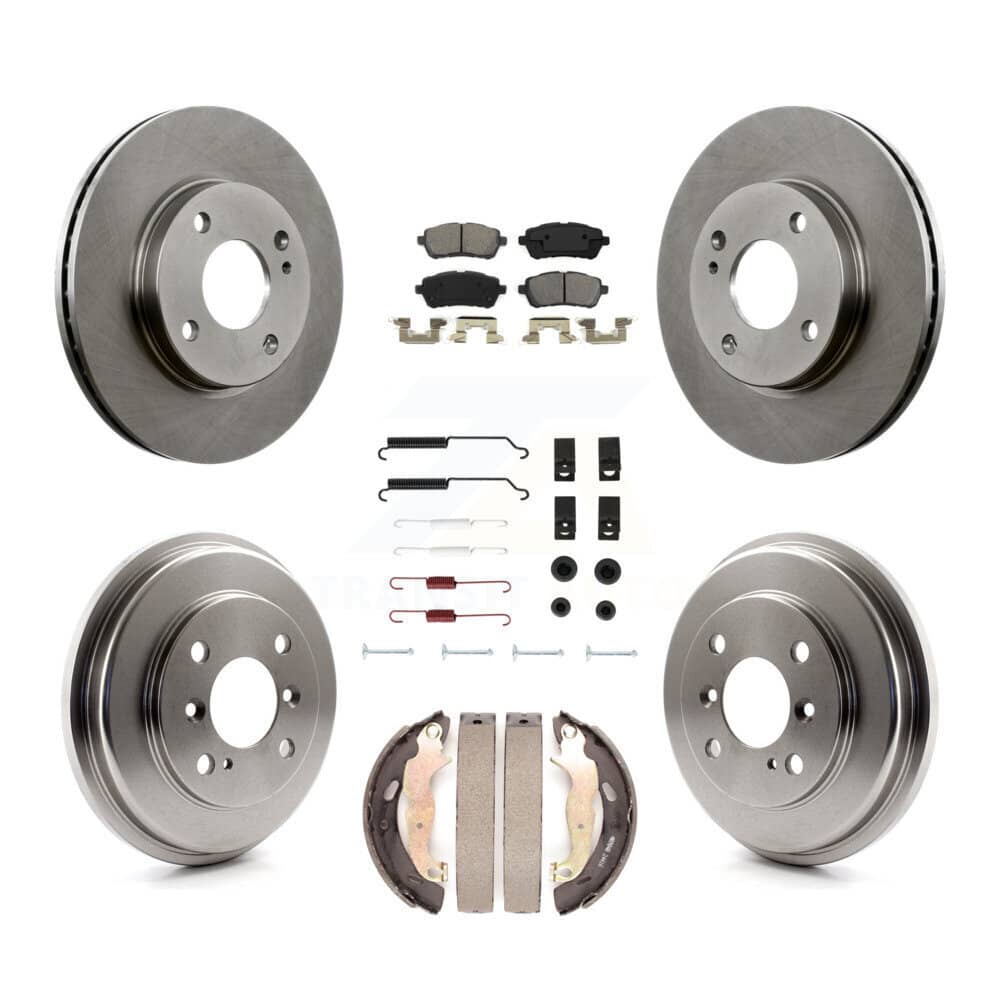 Transit Auto - K8S-102046 - Front and Rear Disc Brake Kits