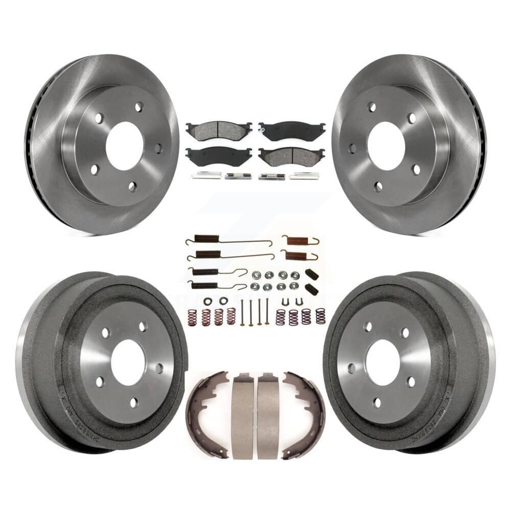 Transit Auto - K8S-102061 - Front and Rear Disc Brake Kits