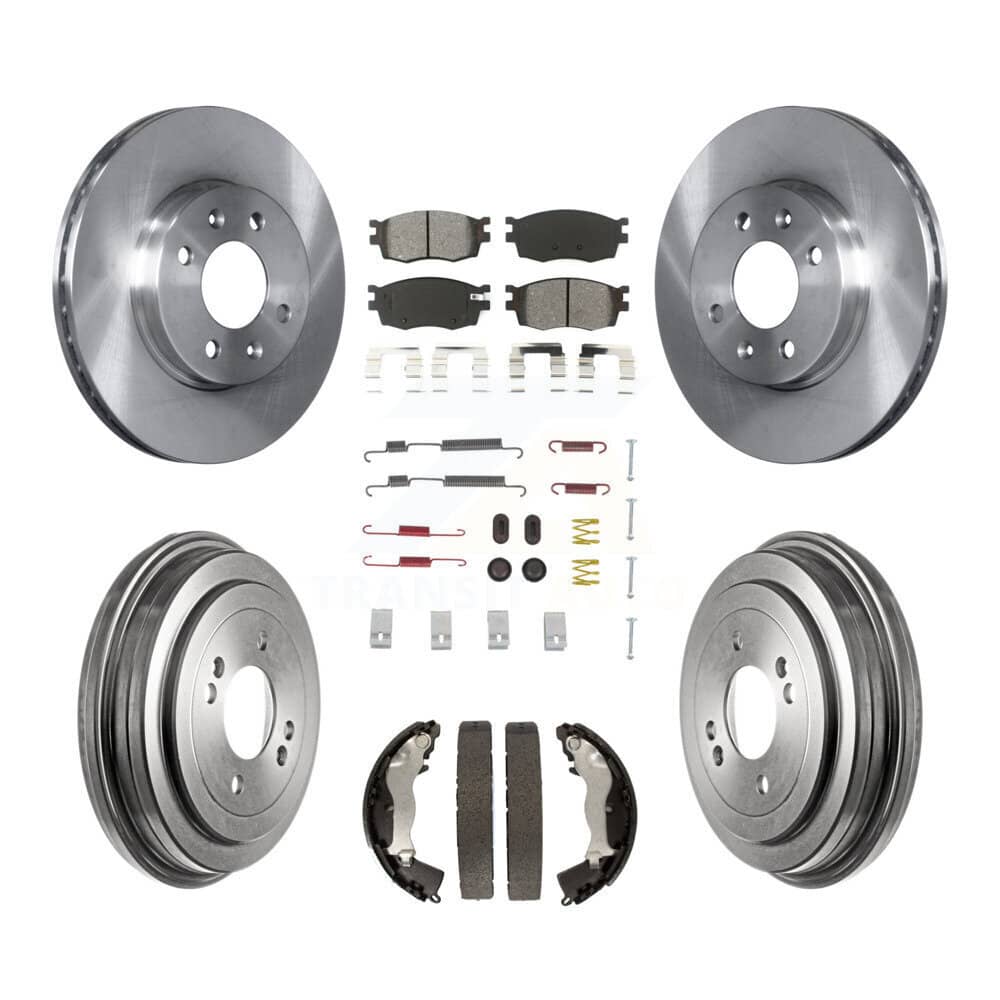 Transit Auto - K8S-102161 - Front and Rear Disc Brake Kits