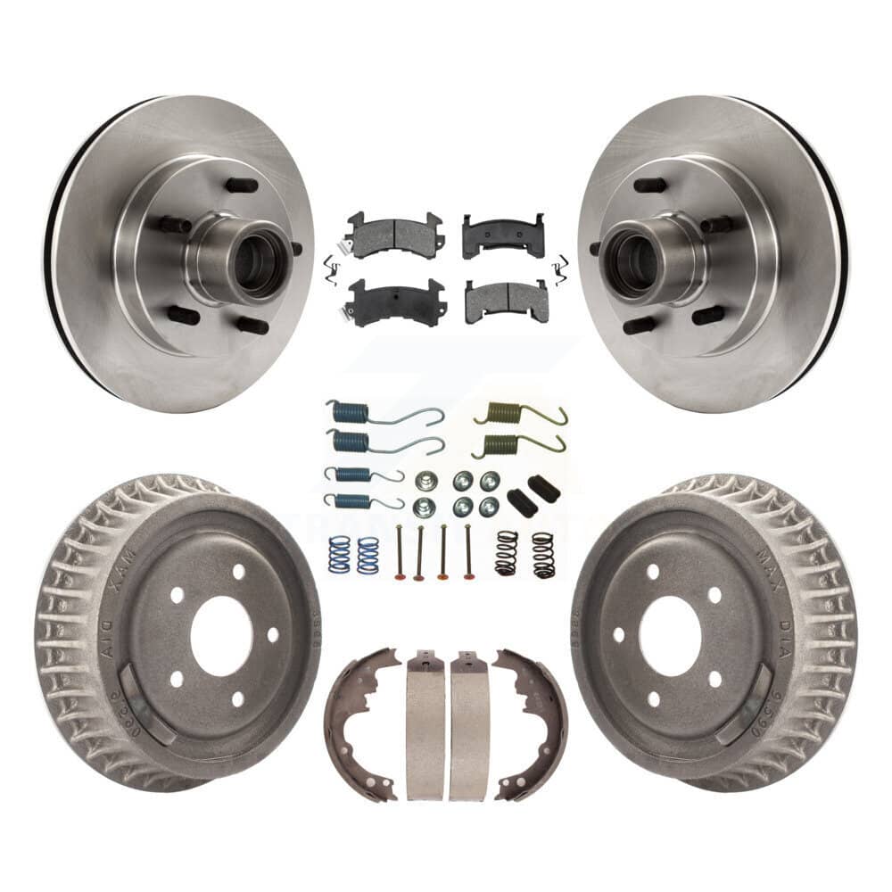 Transit Auto - K8S-102187 - Front and Rear Disc Brake Kits