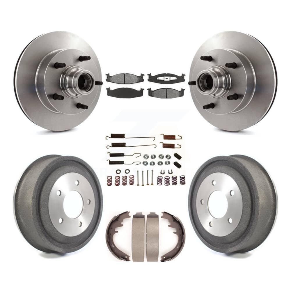 Transit Auto - K8S-102192 - Front and Rear Disc Brake Kits