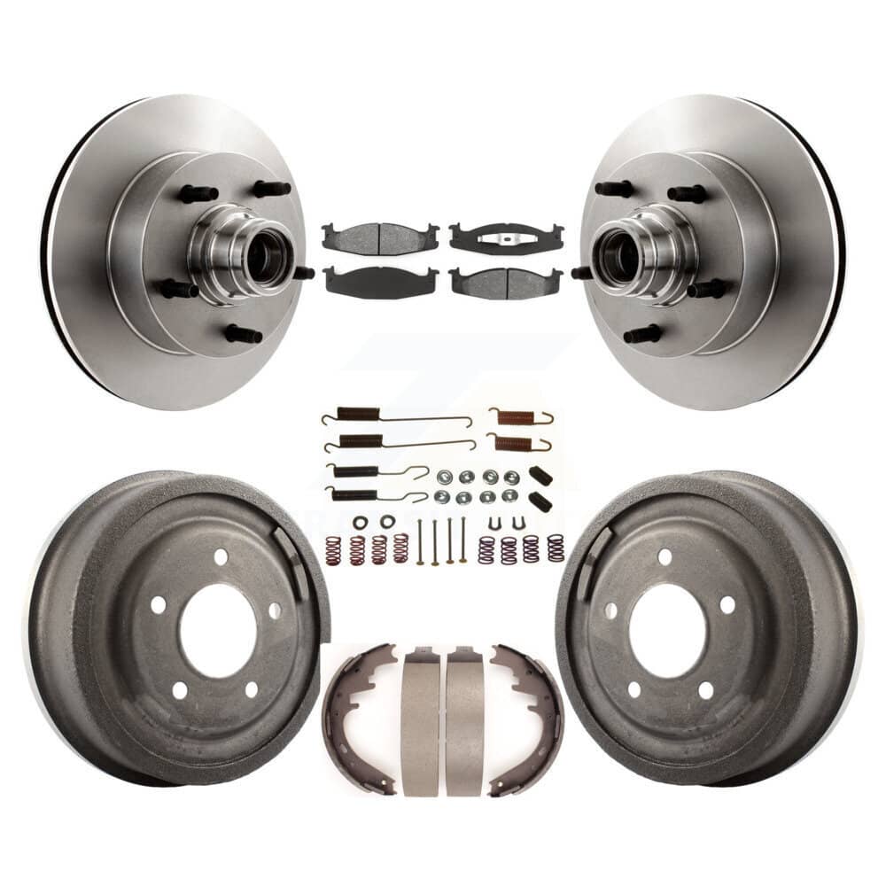 Transit Auto - K8S-102194 - Front and Rear Disc Brake Kits