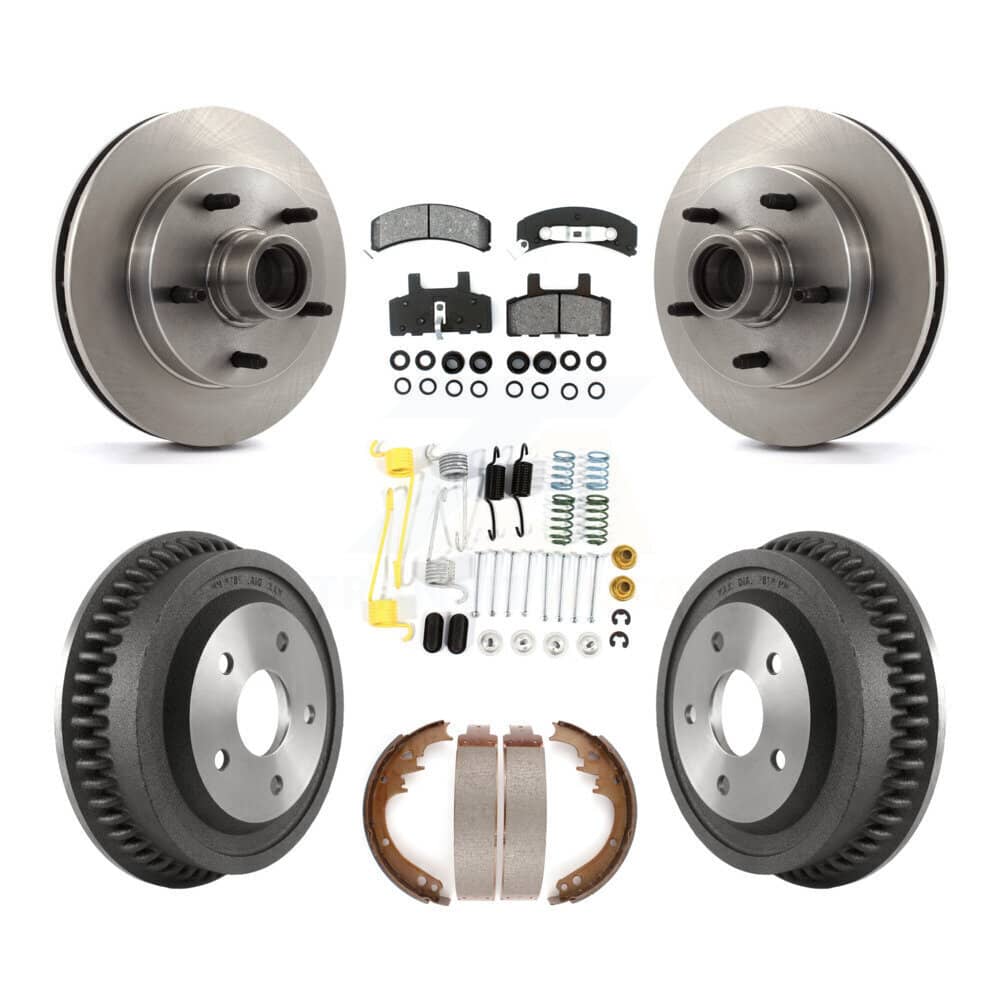 Transit Auto - K8S-102207 - Front and Rear Disc Brake Kits