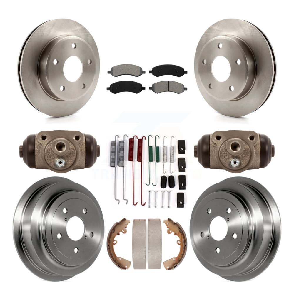 Transit Auto - K8S-102235 - Front and Rear Disc Brake Kits