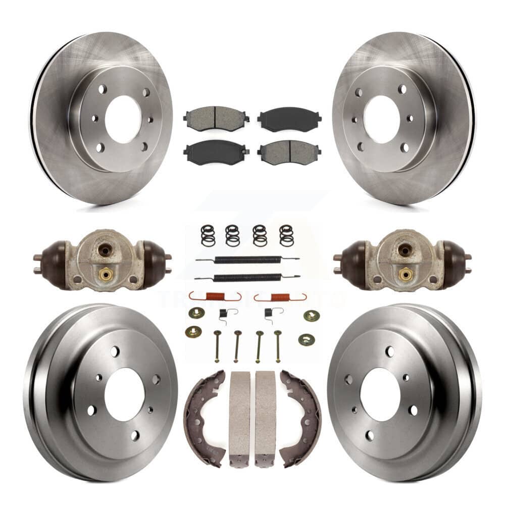Transit Auto - K8S-102239 - Front and Rear Disc Brake Kits