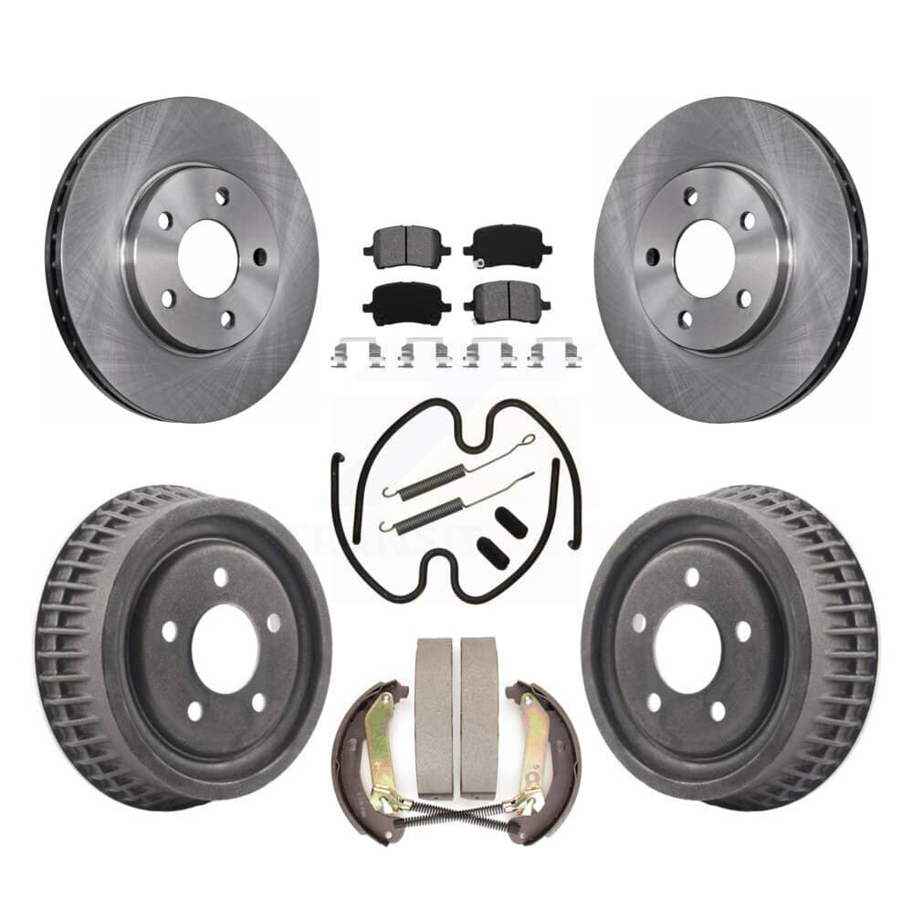 Transit Auto - K8S-102304 - Front and Rear Disc Brake Kits